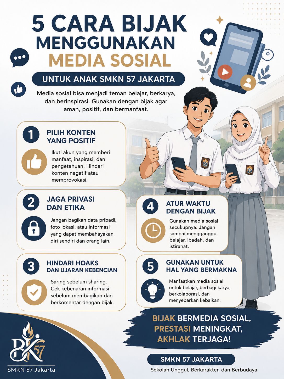 5 Cara Bijak Menggunakan Media Sosial 